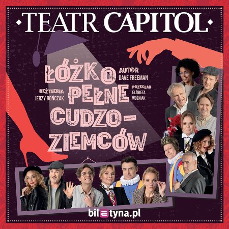 Łóżko pełne cudzoziemców